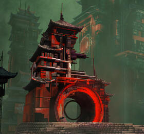 Crimson Archway